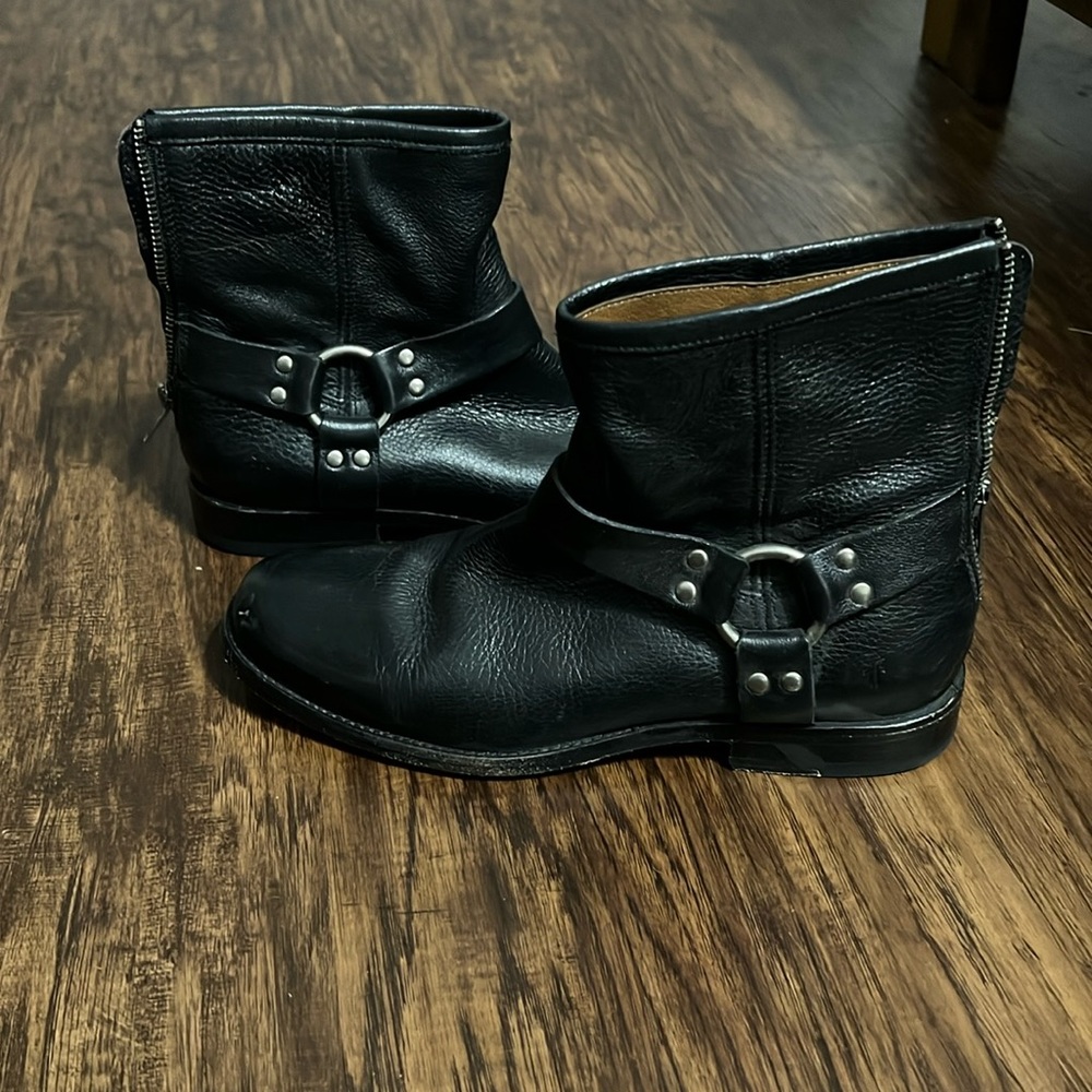 Frye Moto-ankle boots